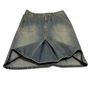 OLD NAVY distressed denim Skirt